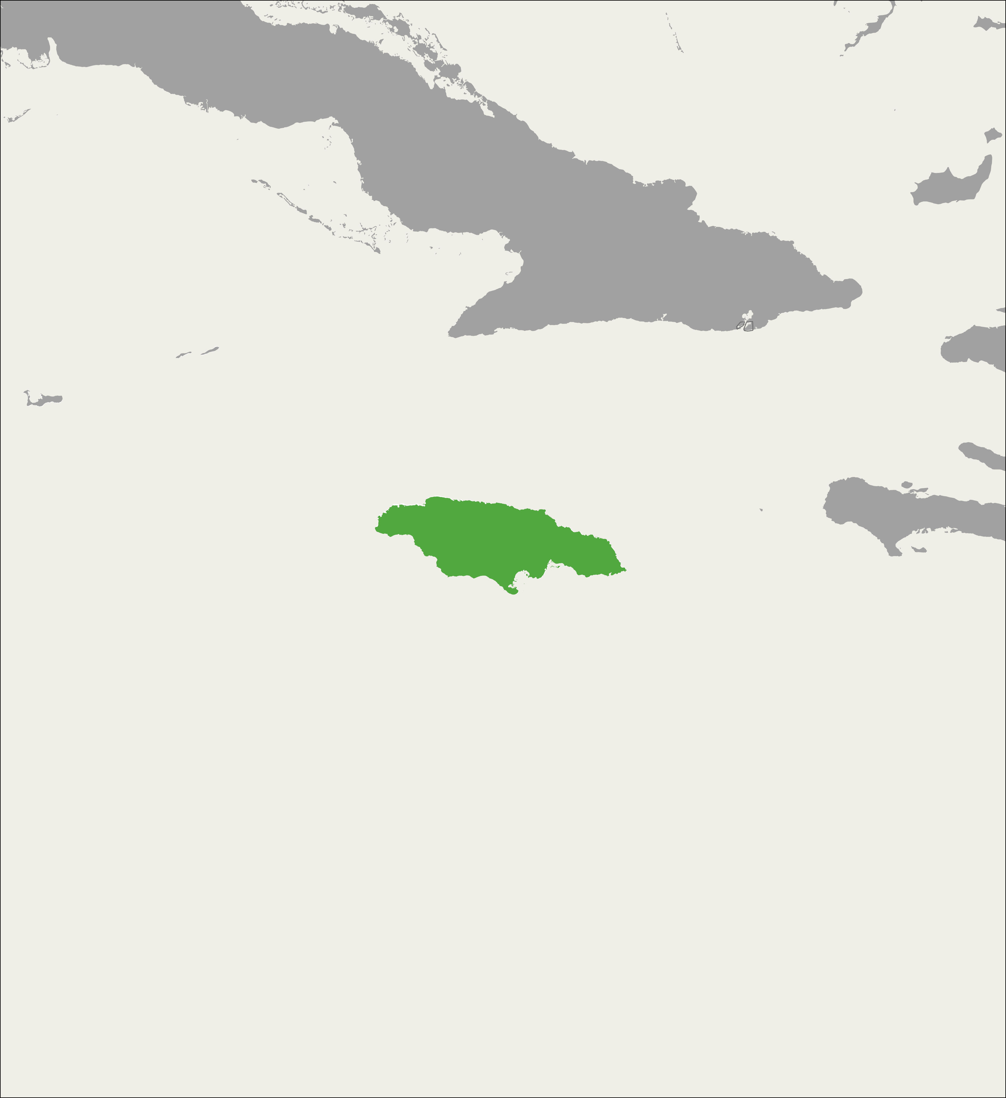 Jamaica Mission Map 1853